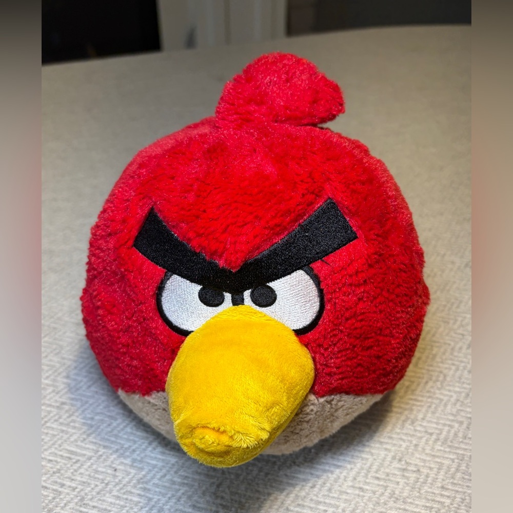 Red Angry Bird Plush Toy